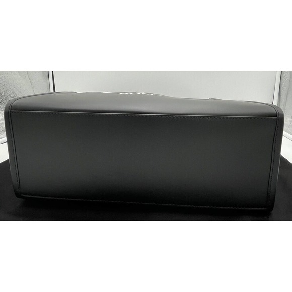 ❌❌SOLD!❌❌NEW Fendi Sunshine Tote Medium Black Leather Shopper Shoulder Bag Purse - Picture 9 of 11